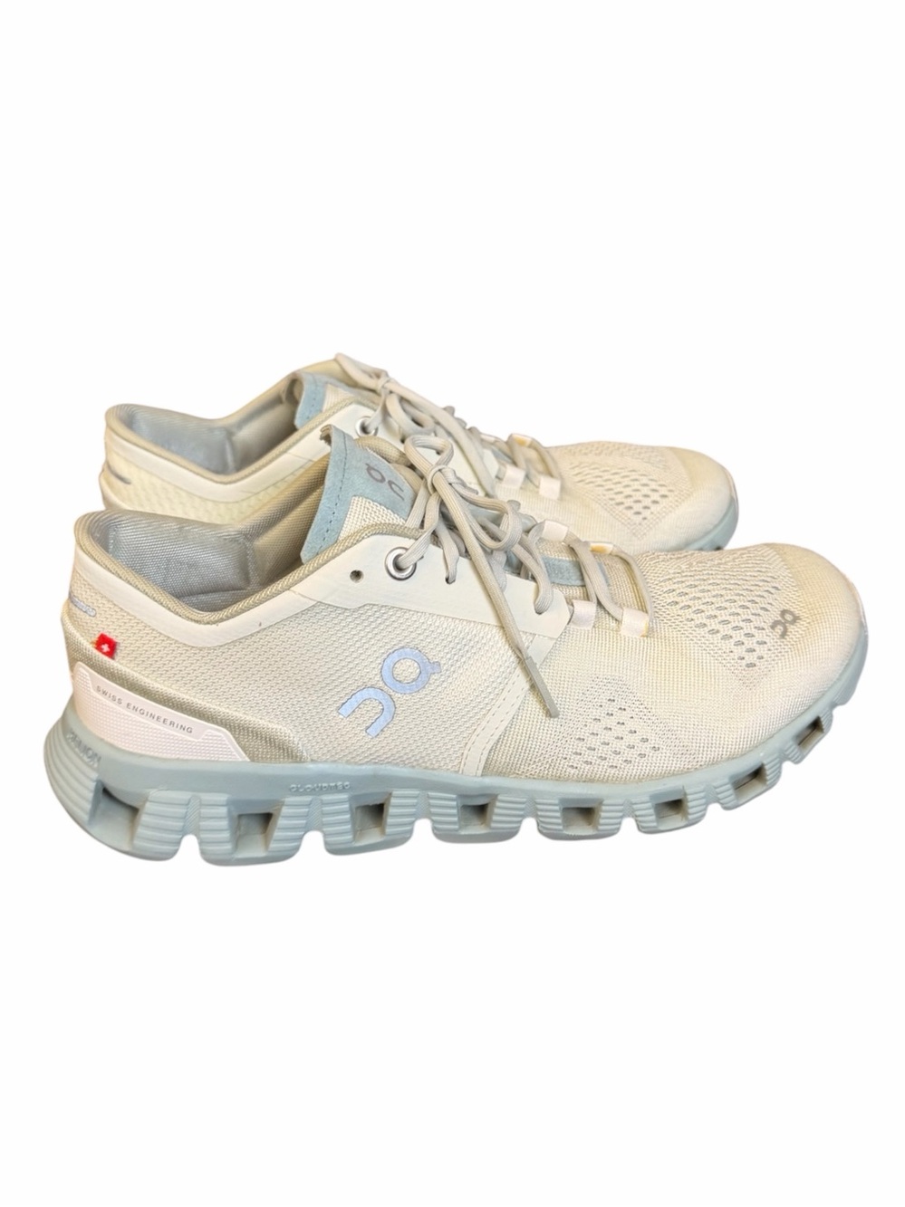 On Cloud X Shift Women’s Road Running Shoes  White/Teal size 8 - Picture 3 of 12